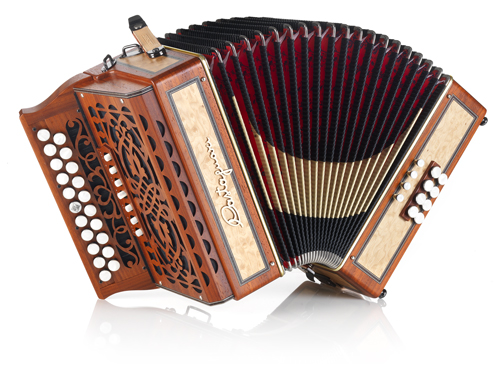 Castagnari Trilly (Padouk with figured Maple panels)